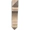 Ekena Millwork Merced Arts & Crafts Rough Sawn Bracket, Douglas Fir, 6"W x 26"D x 30"H BKT06X26X30MRC03RDF - alternate 3